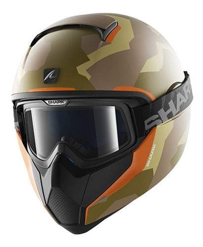 Capacete Shark Vancore Wipeout Mat Eao - Só 56