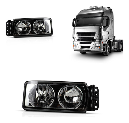 Farol Iveco Stralis 2007 2008 2009 2010 2011 2012 Manual