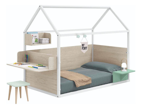 Cama Montessori, Madera Pino,modelo Mss 6