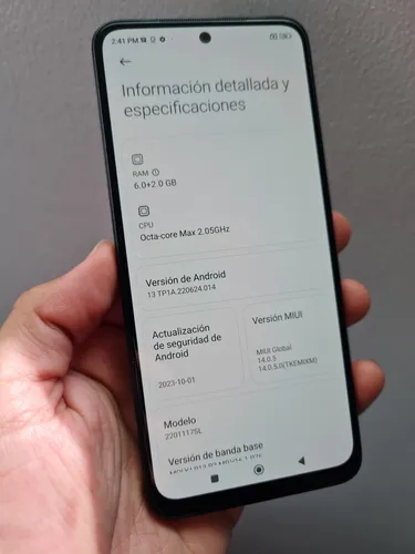 Note 11s Negro Xiaomi Usado Libre 128gb 8ram 108mpx 1sim (Usado)