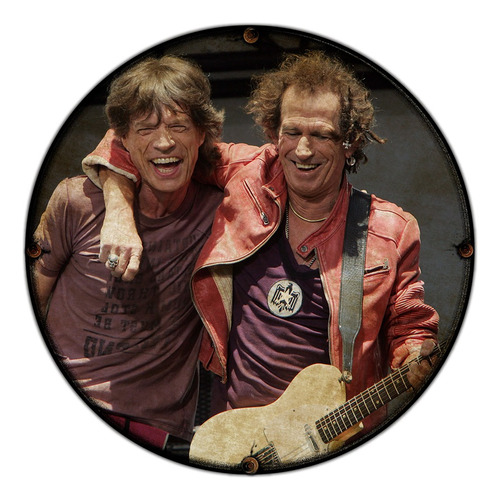 #81 - Cuadro Decorativo Vintage Retro / Mick Jagger & Keith 