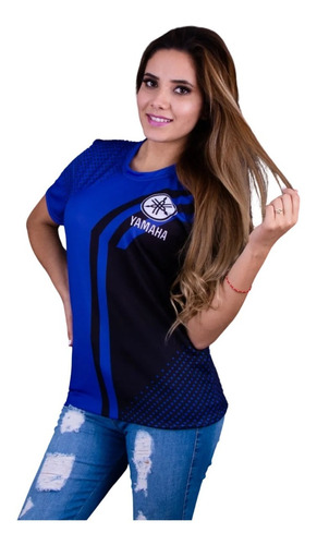 Playera Motociclista Yamaha Mod 1 Manga Corta. Envio Gratis