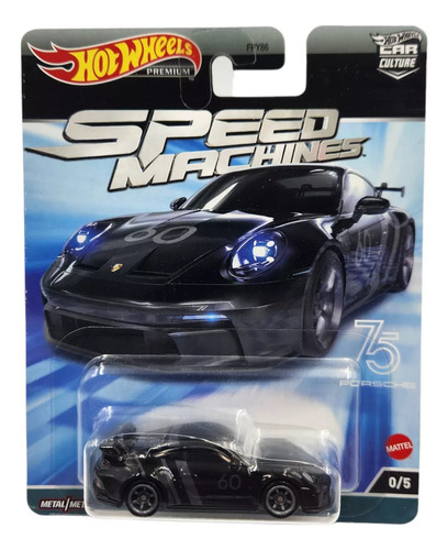 Hot Wheels Premium Speed Machines Porsche 911 Gt3 Chase