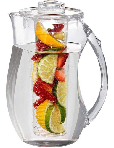 Jarra Infusora De Agua   Jarra De Agua Infusor De Frutas Por