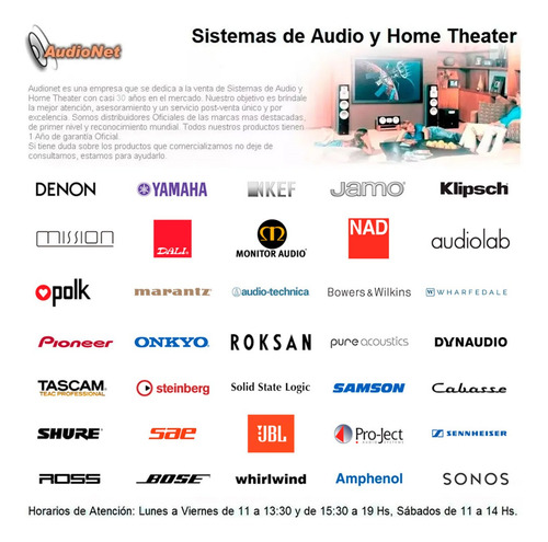 Jamo S83 Cen Studio Bafle Central De 2 Vias - Audionet