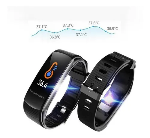 Smartwatch Day Band Reloj Temperatura Ritmo Cardiaco Presion
