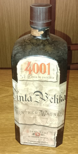 Botella De Tinta Pelikan Antigua (Usado)