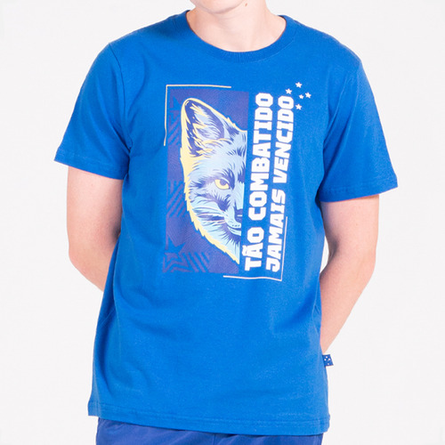 Camiseta Cruzeiro Oficial Tão Combatido Jamais Vencido