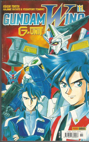 Manga Gundam Wing Nº 11 - Panini  - Bonellihq 