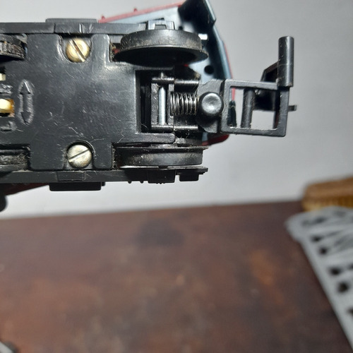 Locomotiva Trem Ferrorama Bordô Antiga Não Liga. Xp 1500