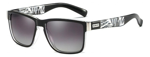 Óculos De Sol Masculino Dubery Polarizado Uv400 Cinza