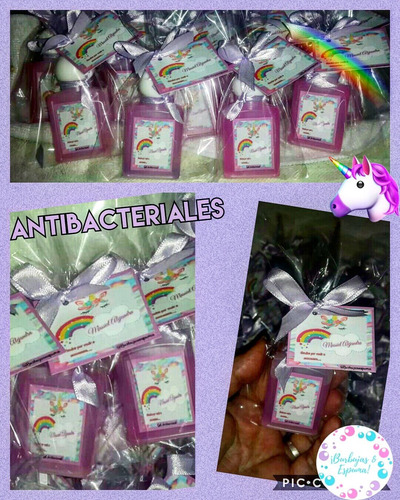 Imagen 4 de 9 de Recuerdos Antibacterial Baby Shower Nacimientos Cumpleaños