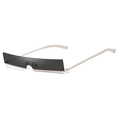 Gafas De Sol De Rectángulo Sin Arroz De Armear Semi 8xsmi