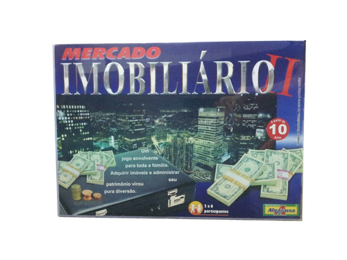 Brinquedo - Jogo De Tabuleiro Mercado Imobiliário Il 