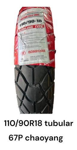 Neumatico  Tubular 110/90 R18 Tubular 67p