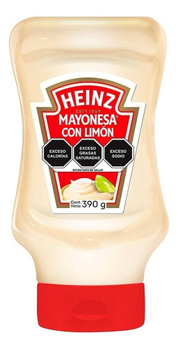 2 Pza Mayonesa Heinz Limón 390 G
