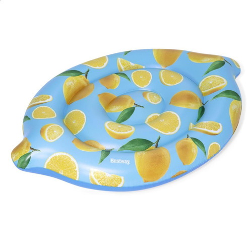 Imagen 1 de 10 de Inflable Isla Limon Flotador Salvavidas Bestway Con Aroma