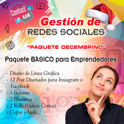 Diseño De Post, Historias, Carrusel, Botones