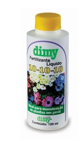 Fertilizante Npk 10-10-10 Liquido Concentrado Rende 12l Dimy