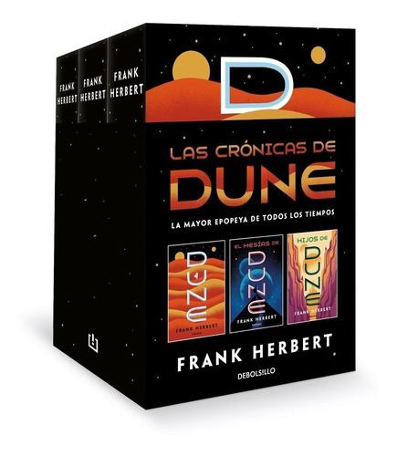 Trilogía Las Crónicas De Dune (3 Libros) - Frank Herbert