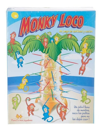 Juego De Mesa Monky Loco Ditoys 071