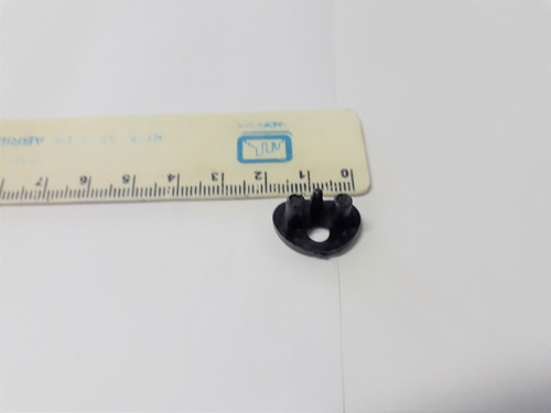 Tampa De União Porta Sanfonada Pvc (kit Com 10 Peças) Preta