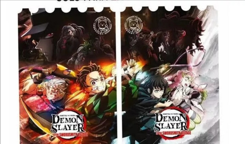 Par De Boletos Especial Demon Slayer Kimetsu No Yaiba Limit
