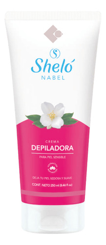 Crema Depiladora Para Piel Sensible Shelo Nabel 250ml