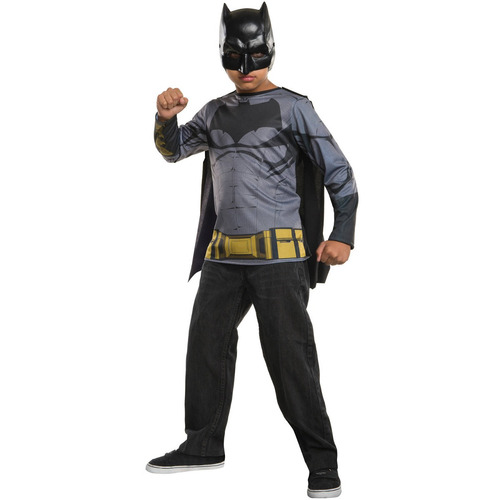 Disfraz Para Niño Batman Parte Superior Talla: S Halloween 
