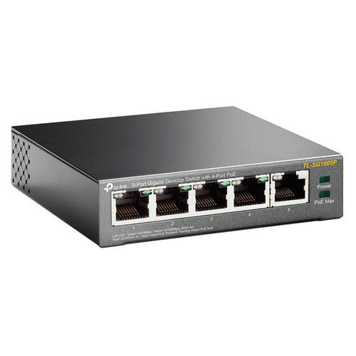 Switch Tp-link Sg1005p Gigabit 5 Puertos 4 Poe Ethernet 