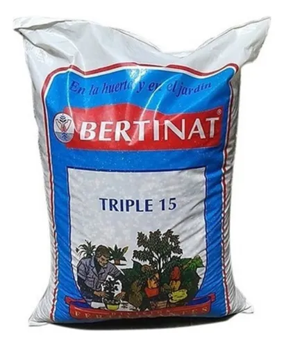 Triple 15 Fertilizante Completo Bertinat 250 Gr