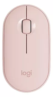 Mouse inalámbrico Logitech Pebble M350 rosa