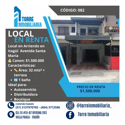 Local en arriendo