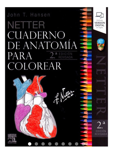 Netter. Cuaderno De Anatomía Para Colorear 2rev / Con Envío