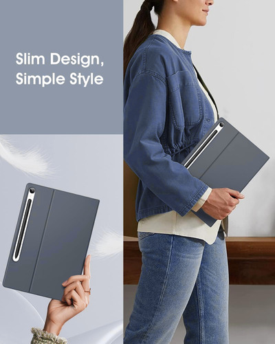 Moko Book Cover Para Galaxy Tab S9 11 X710 Case Imantado