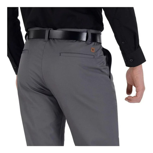 Pantalón Hombre Casual Yale - Corte Slim Gris