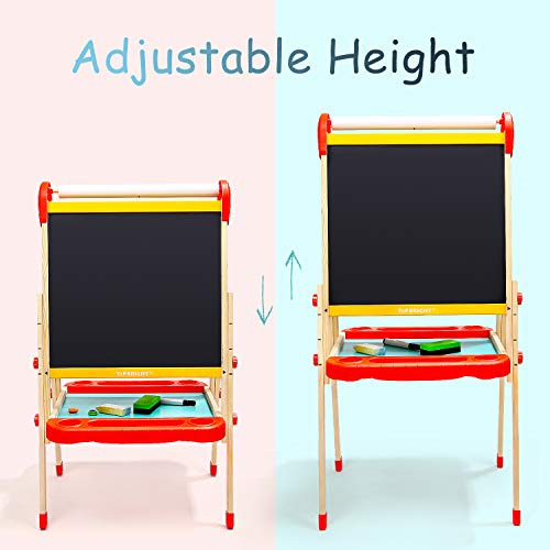 Top Bright Caballete De Madera Para Niños, Caballete
