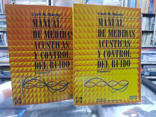 Libro Manual De Medidas Acústicas Y Control Del Ruido 2tomos