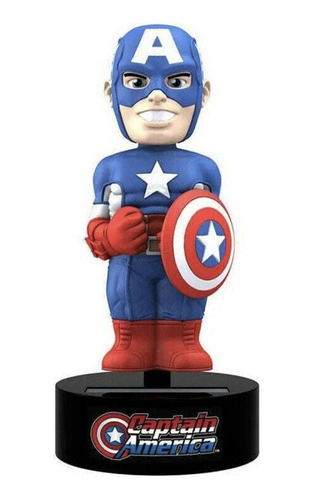 Neca! Body Knockers Solar Powered Capitan America