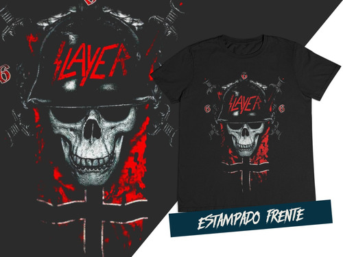 Camiseta Thrash Metal Slayer C8