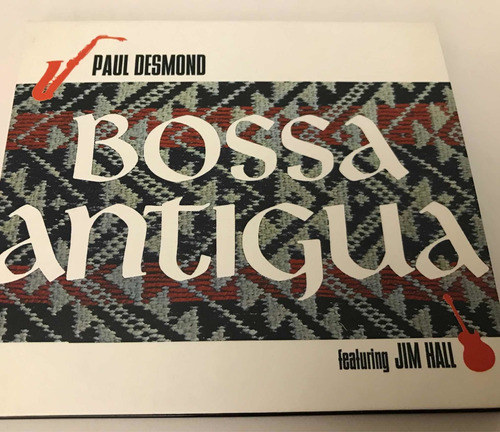 Cd Paul Desmond Jim Hall Bossa Antigua Importado
