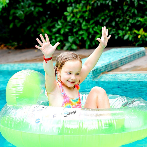 Imagen 2 de 10 de Sillon Inflable Flotador Pileta Verano Posavasos Respaldo