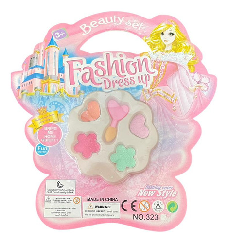 4 Unidades De Juego De Maquillaje Para Niña, Con Sombras