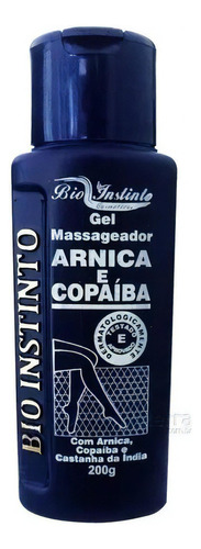 Gel Massageador Ervas Naturais Bio Instinto 200g