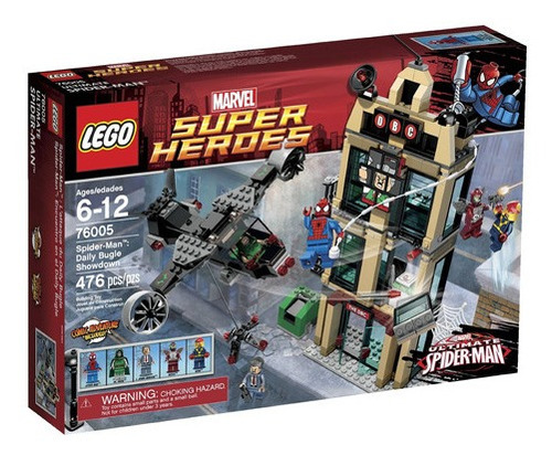 Lego Marvel 76005 Super Heroes Daily Bugle Showdown 
