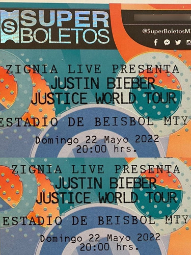 Justin Bieber Justice Tour 2022 