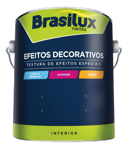 Efeito Cimento Queimado Revestimento 5,5kg Brasilux Cor Porto Azul Porto Azul