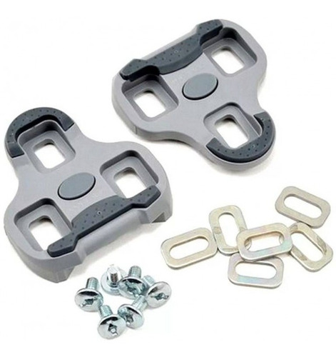 Pedal Look Kéo Easy Tour De France C/tacos Grip Cinza