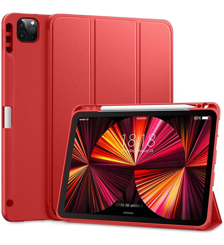 Funda  Para iPad Pro 11 2 Y 3 Gen 2021/2020/2018 Roja