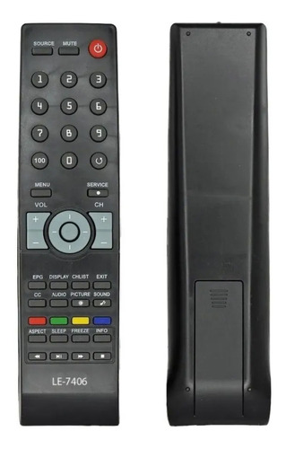 Controle Remoto Para Tv Aoc Televisão Lcd/led Cr4603